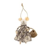 JOSEPHINE MOUSE ORNAMENT Indaba trading co