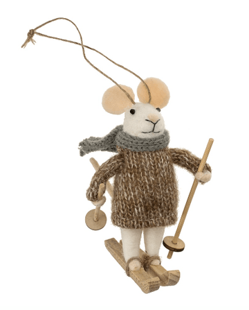OFF-PISTE OCTAVIA MOUSE ORNAMENT Indaba trading co