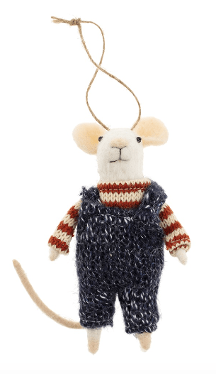QUINCY MOUSE ORNAMENT Indaba trading co