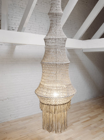 AMULETTE CAREX PENDANT LIGHT living-furniture Pepin Lighting Natural white