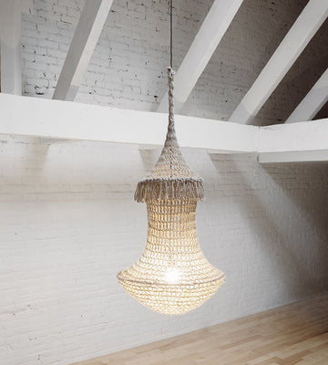 AMULETTE STIPA PENDANT LIGHT living-furniture amulette blanc