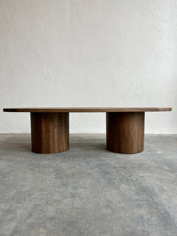 HARD WALNUT WOOD COFFEE SURF TABLE living-furniture Pepin Boho collab Default Title