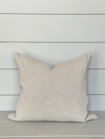 LAUREL CUSHION LIGHT WASHED BEIGE living-homeaccents theboholab