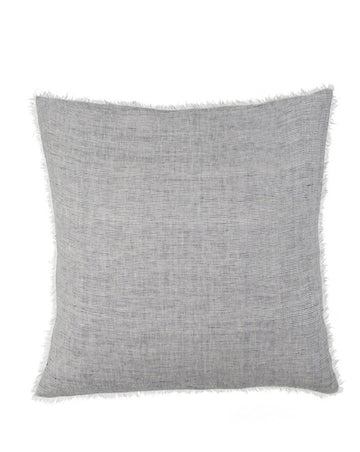 LINA LINEN PILLOW - NAVY STRIPE living-decorative-object Indaba trading co Default Title