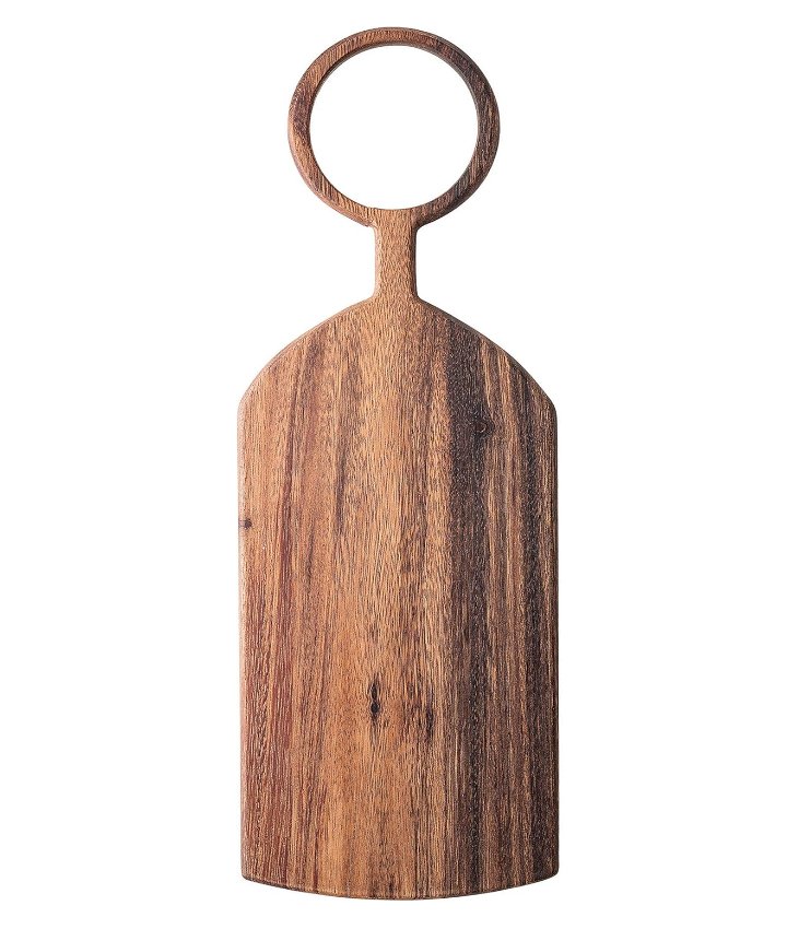 ACACIA DARK WOOD CHEESE/CUTTING BOARD Dining-Kitchenware Bloomingville   