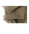 LINA LINEN DUVET SET, MINK living-bedding Indaba trading co