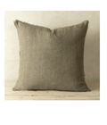 LINA LINEN PILLOW - MINK living-decorative-object Indaba trading co