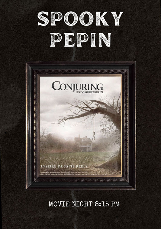SPOOKY PEPIN MOVIE NIGHT 20H workshop PepinShop