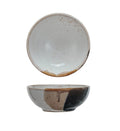 STONEWARE BOWL, REACTIVE GLAZE, BLUE & TAN COLOR Dining-Kitchenware Bloomingville   