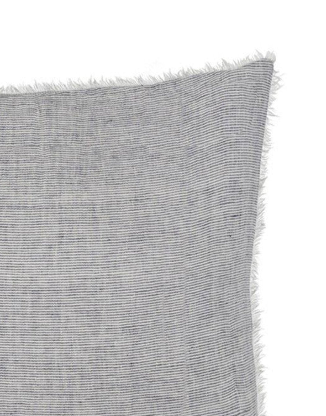 LINA LINEN PILLOW -  NAVY STRIPE living-decorative-object Indaba trading co   