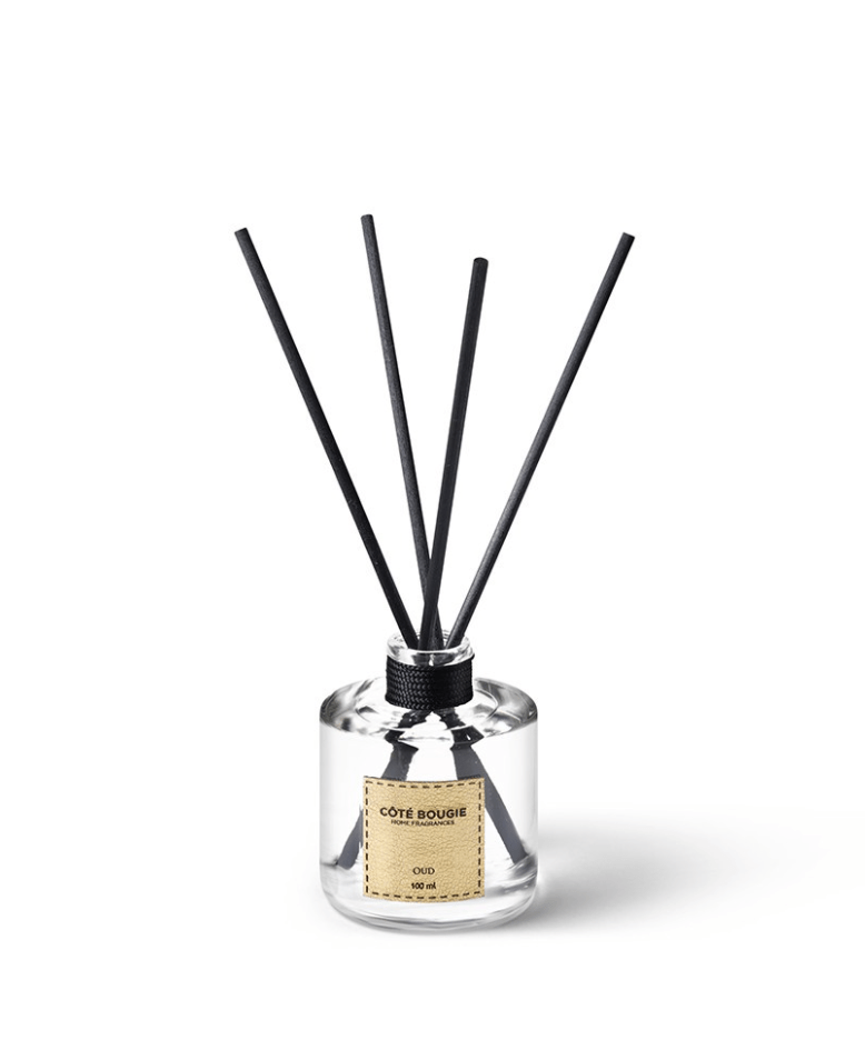 Reed diffuser - Diffuseur à batonnet : Oud living-homeaccents Côté Bougie   