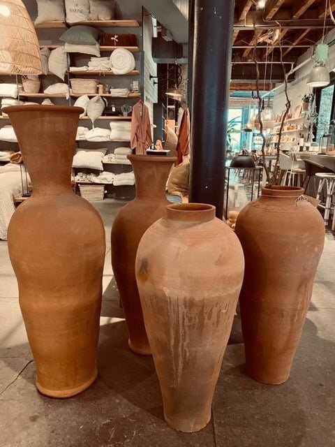 TERRACOTTA EXTRA LARGE VASES living-furniture Pepin Boho collab   